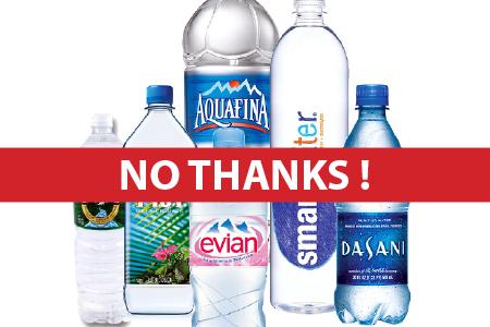 NSMS: Stop Drinking From Plastic Water Bottles!
