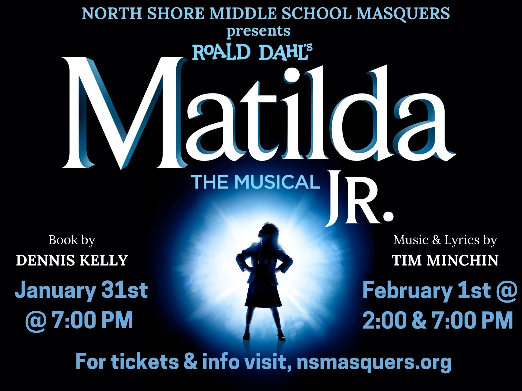 This year's musical is... MATILDA!!!